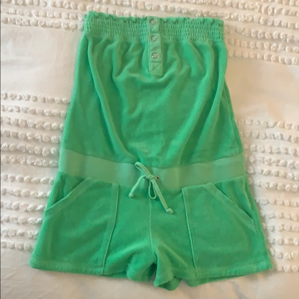 Juicy Couture terry beach romper